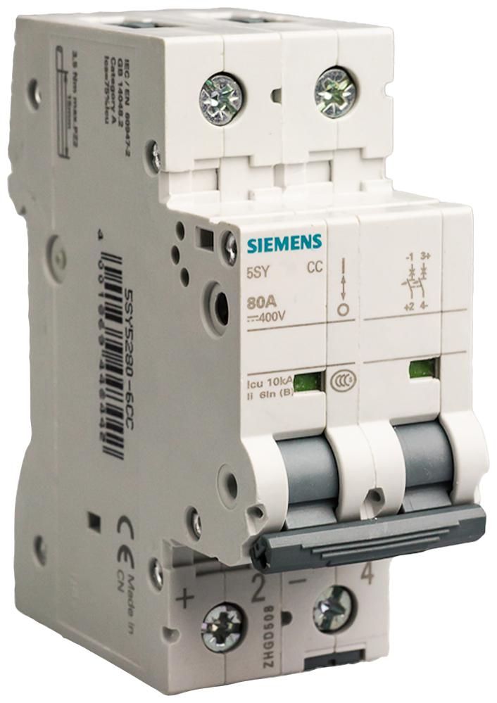 Siemens Leitungsschutzschalter 2-polig C1,6A 10kA – 5SY4215-7