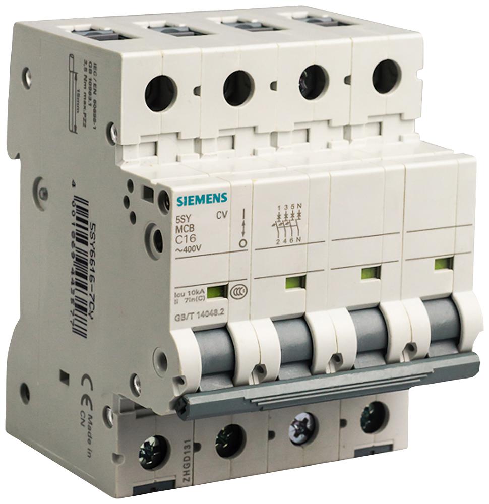 Siemens Leitungsschutzschalter 3P+N D32A 15kA – 5SY4632-8